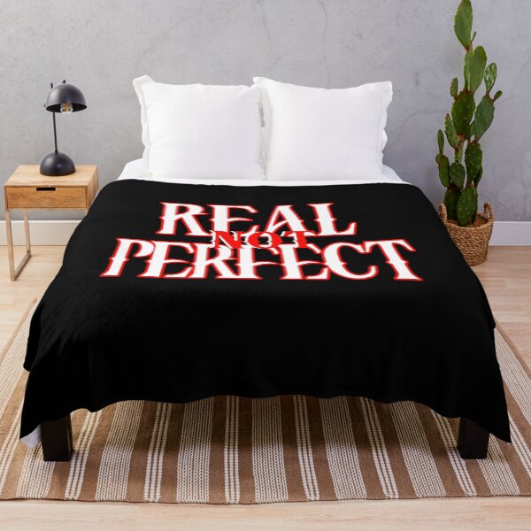 Item preview, Real Not Perfect T-Shirt, Motivation Quotes T-Shirt, designed and sold by OAPod.
