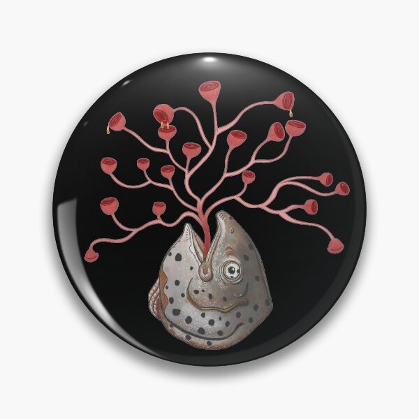 Item preview, fungi salmon head designed and sold by Cecilia  Lee.