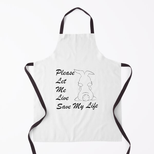 Item preview, Please let me live, save my life: Cute Animal Lovers Gift For Rabbit Lover, Bunny Lover, animal lover designed and sold by hichamchim.