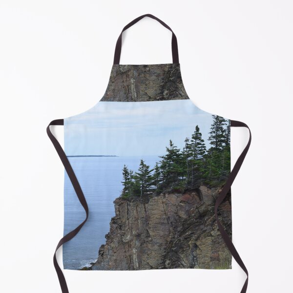 Item preview, Rocks and Cliffs, Ocean View, East Coast Canada, Evergreen Forest designed and sold by 10pmCreations.