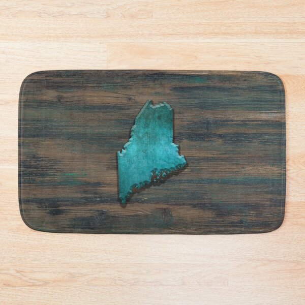 Item preview, Maine State Shape Teal designed and sold by Jared Davies.