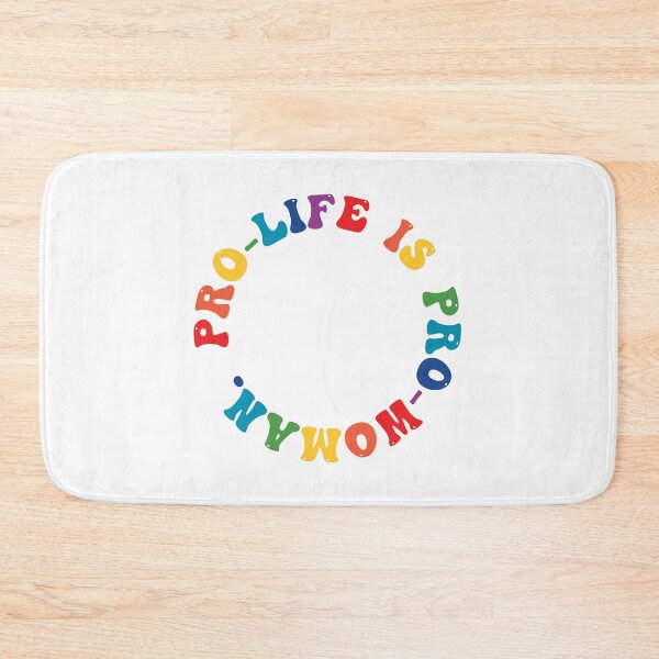 Item preview, Pro-life is pro-woman (rainbow circle) designed and sold by ChandlerLasch.