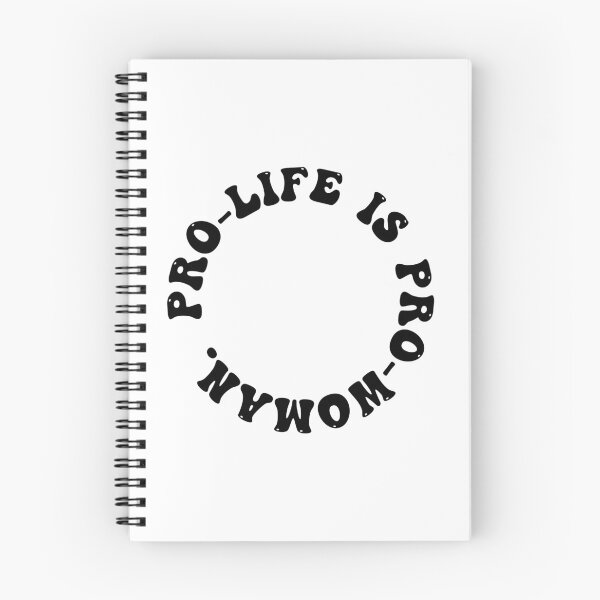 Item preview, Pro-life is pro-woman (black circle) designed and sold by ChandlerLasch.