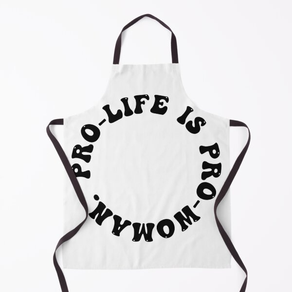 Item preview, Pro-life is pro-woman (black circle) designed and sold by ChandlerLasch.