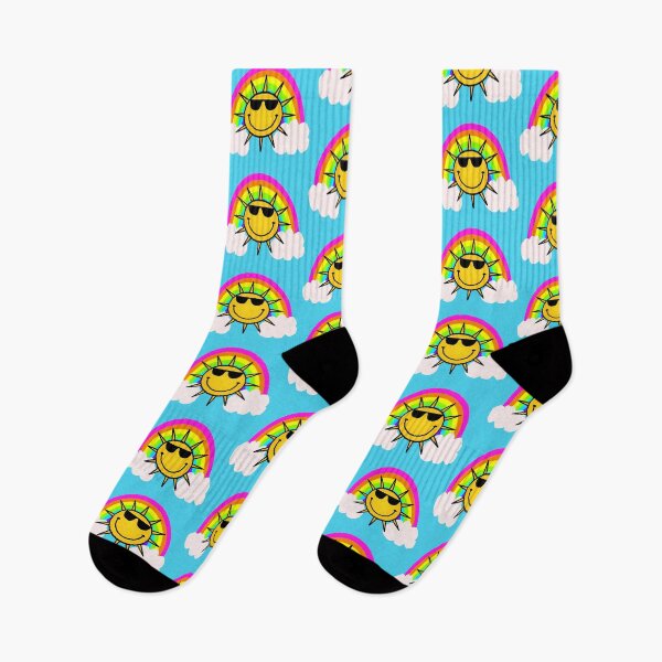 Item preview, Smiling Sun and Rainbow designed and sold by RawSunArt.