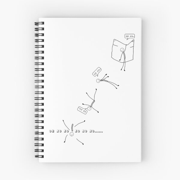 Item preview, Falling stick figures Line Art designed and sold by TheImperfecto.