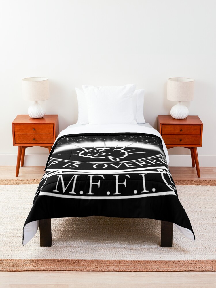 Alternate view of MFFI Fan Logo by Husk Comforter