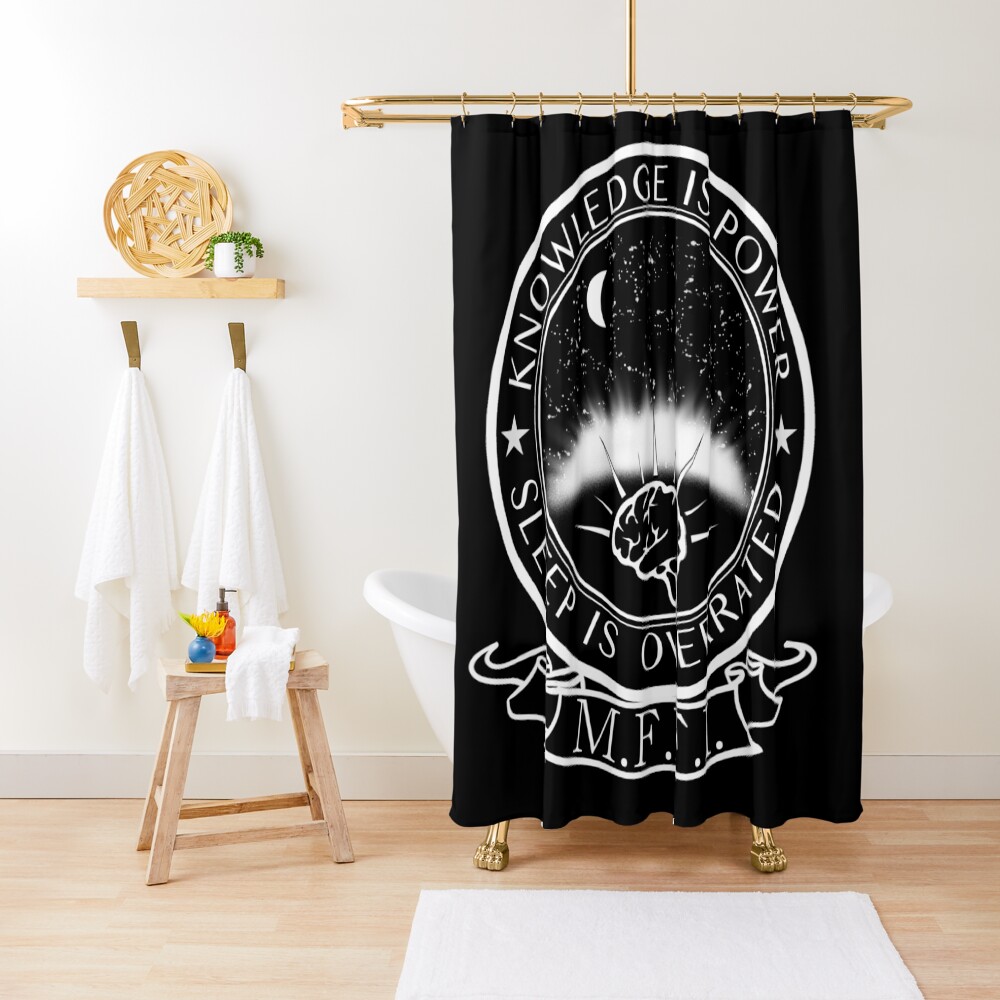 MFFI Fan Logo by Husk Shower Curtain