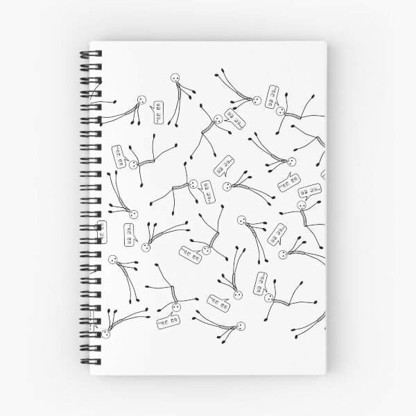 Item preview, Falling stick figures Line Art designed and sold by TheImperfecto.