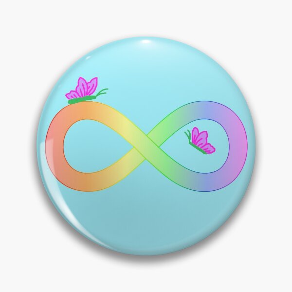 Item preview, Rainbow Infinity with Butterflies designed and sold by emilyrosew1.