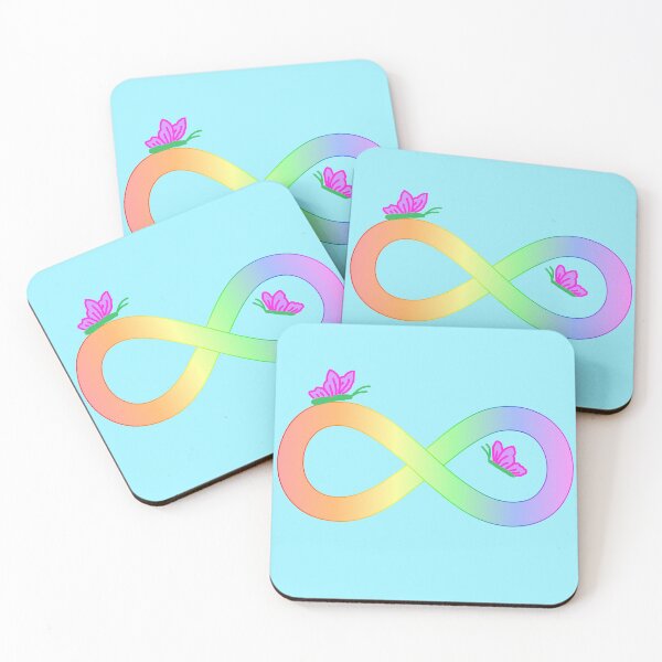 Item preview, Rainbow Infinity with Butterflies designed and sold by emilyrosew1.