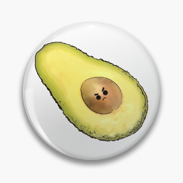 Item preview, avocado friend, angry  designed and sold by peachthomas.