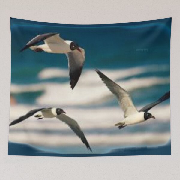 Item preview, SEAGULLS IN FLIGHT designed and sold by THE AMERICAN TEEVANGELIST.