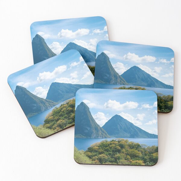 Item preview, The Pitons, St. Lucia designed and sold by scenerymerch.