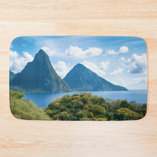Item preview, The Pitons, St. Lucia designed and sold by scenerymerch.