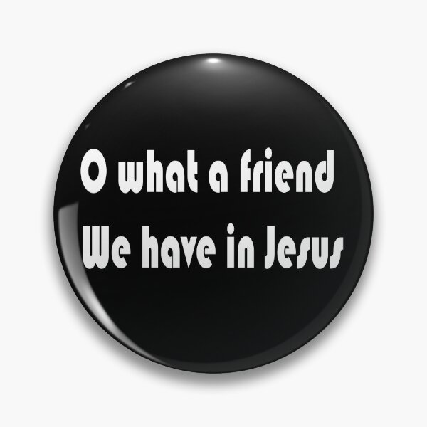 Item preview, What A Friend We Have In Jesus - White designed and sold by BumbleChynxBee.