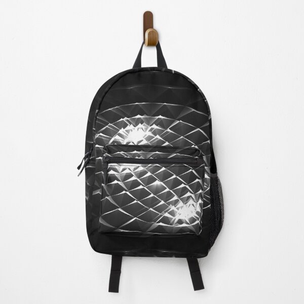 Item preview, Monochrome Abstract Fractal with Bright Lights designed and sold by siwabudda.