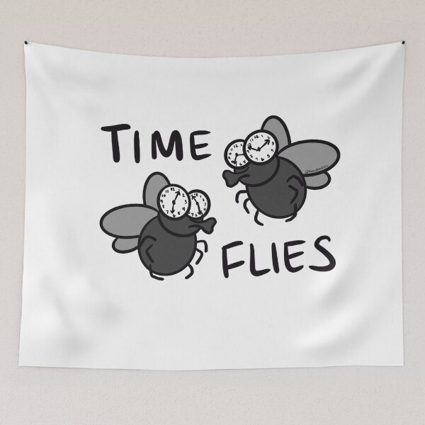 Item preview, time flies designed and sold by hazydoodlez-.