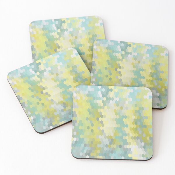 Item preview, Sunny Grove -Honeycomb, abstract geometric pattern designed and sold by MayGreenAbgrall.