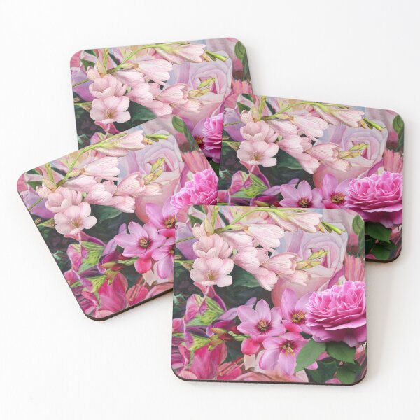 Item preview, #Pink Summer Floral designed and sold by Aquila Light Pictures.