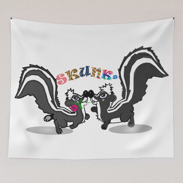 Item preview, Skunks  designed and sold by Shirley cute art .