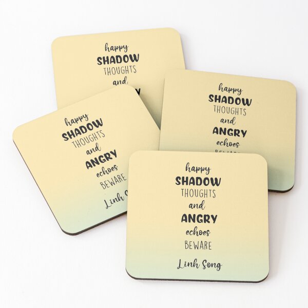 Item preview, Happy Shadow Thoughts Angry Echoes Beware designed and sold by corbrand.