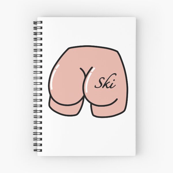 Item preview, Ski Bum Text Tattoo designed and sold by SkiBumArt.