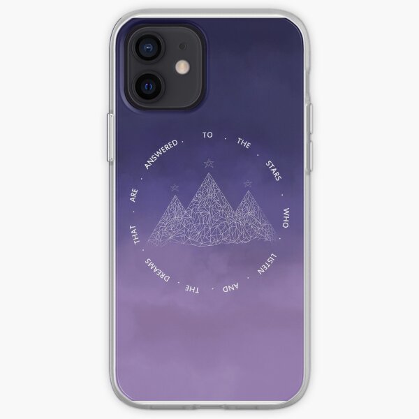 TO THE STARS WHO LISTEN AND THE DREAMS THAT ARE ANSWERED- SARAH J. MAAS iPhone Soft Case