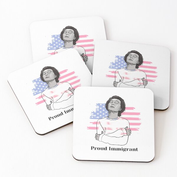 Item preview, Proud Immigrant designed and sold by Yujububu.