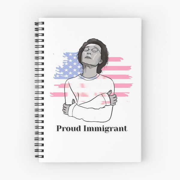 Item preview, Proud Immigrant designed and sold by Yujububu.
