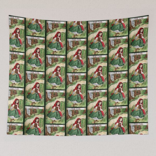 Item preview, The Fool/Red Riding Hood designed and sold by neuroticowl.