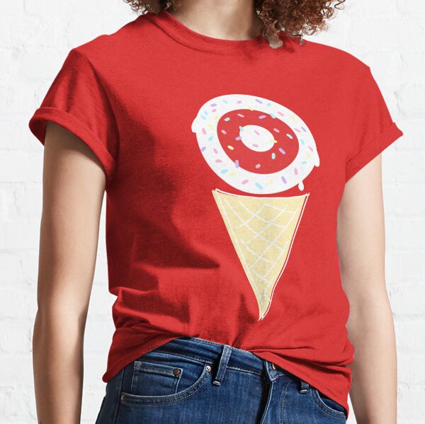 Ice Cream T Shirts Redbubble - cute shirt with icecream roblox