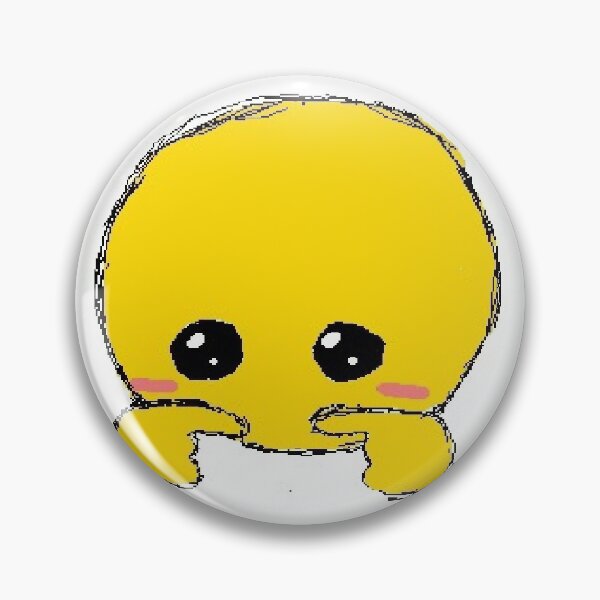 Item preview, Ironically shy emoji designed and sold by kyukinnie8.