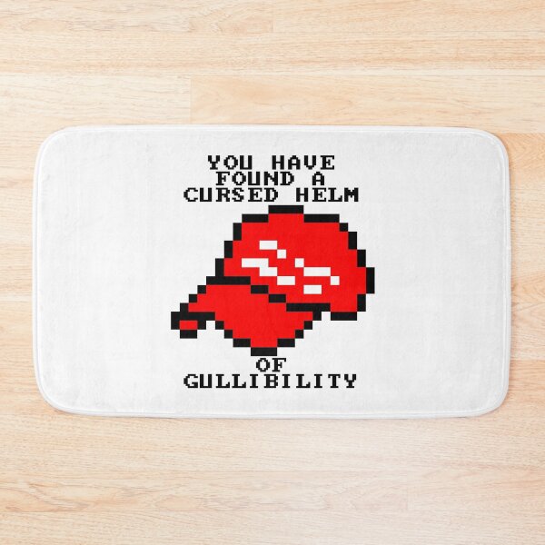 Item preview, You Have Found A Cursed Helm Of Gullibility designed and sold by Good-Looking Corpse.