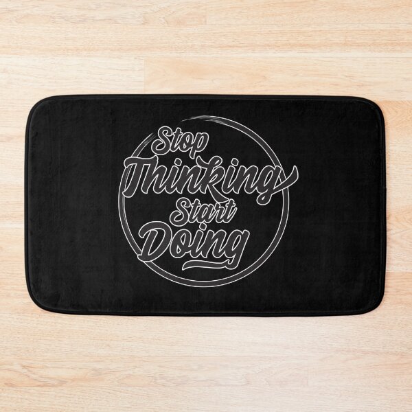 Item preview, Stop Thinking Start Doing - Motivational Quote designed and sold by Rhu Creations.
