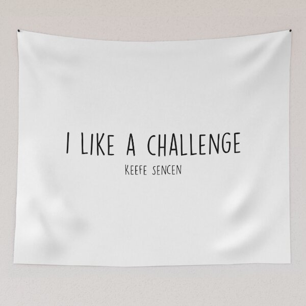 Item preview, I like a challenge  designed and sold by corbrand.
