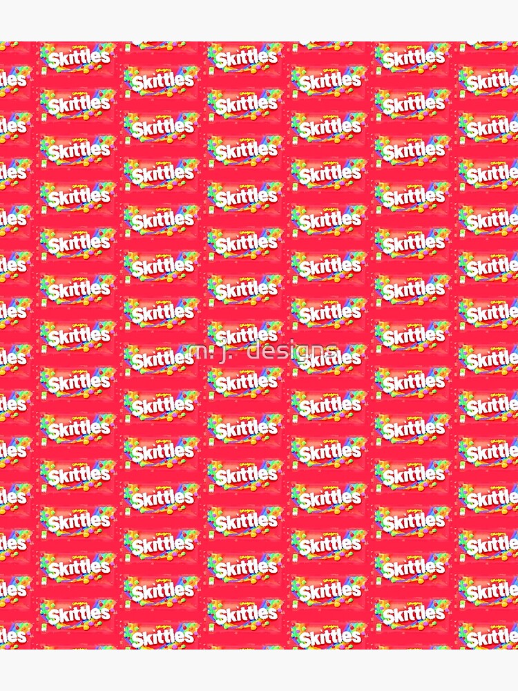 Box of Skittles Drawn With Pastels by foryourcart