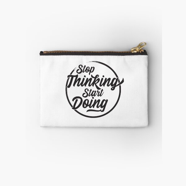 Item preview, Stop Thinking Start Doing - Motivational Quote designed and sold by Rhu Creations.
