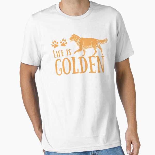 Artikel-Vorschau von Das Leben ist golden – Golden Retriever, designt und verkauft von Presto Prints Design.