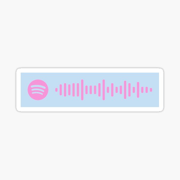 Chewing Gum NCT DREAM Spotify Code Sticker