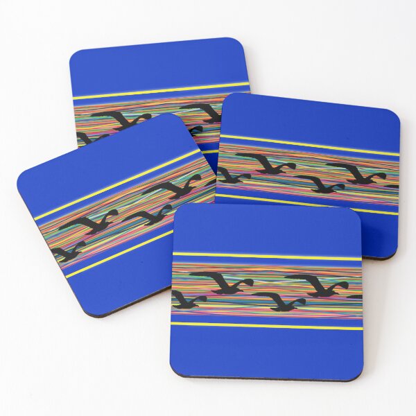Item preview, SILOUETTE SEAGULL STRiPES designed and sold by THE AMERICAN TEEVANGELIST.
