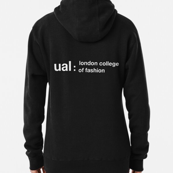 UAL London College of Fashion logo Pullover Hoodie