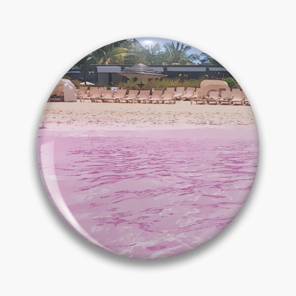 Item preview, Fantasy Pink Waters Beach Scene designed and sold by StormyMuse.