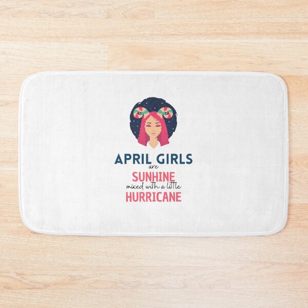 Item preview, April girls are sunshine mixed with a little hurricane designed and sold by Create Ur World.