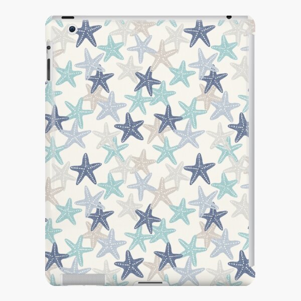 SHUSTARY Beach Theme Large Bath Towels,Coastal Blue Grey Starfish