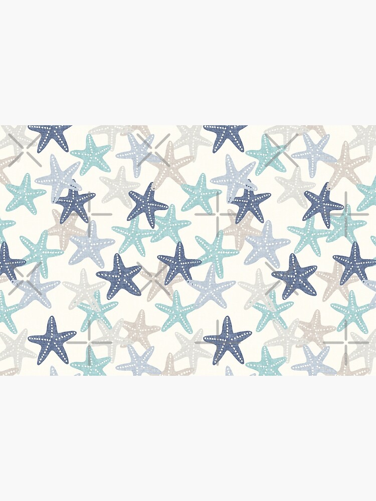 Starfish - beach nautical - costal blue by littlearrow
