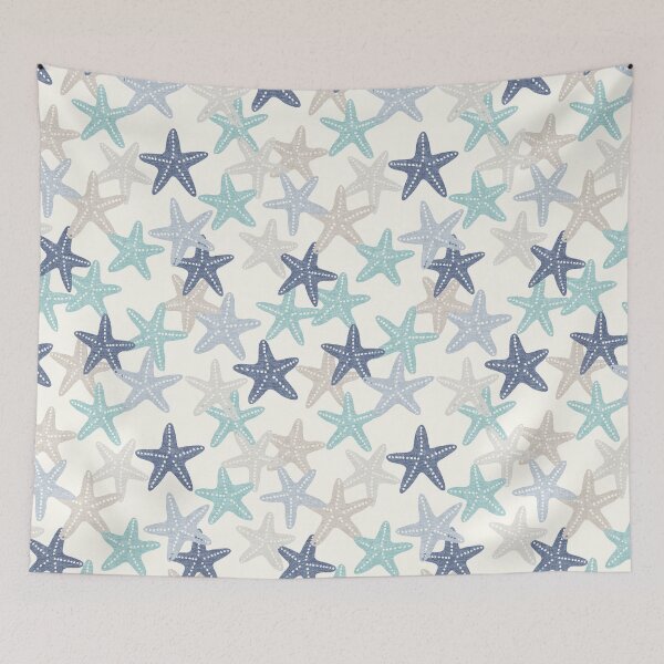 Item preview, Starfish - beach nautical - costal blue designed and sold by littlearrow.