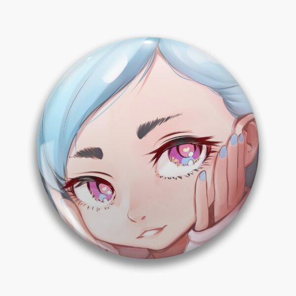 Item preview, Pretty girl with light blue hair designed and sold by xdanyart.