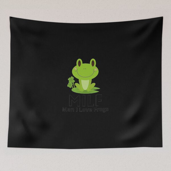 Item preview, Man I Love Frogs, Green Frog designed and sold by CharlesBush.