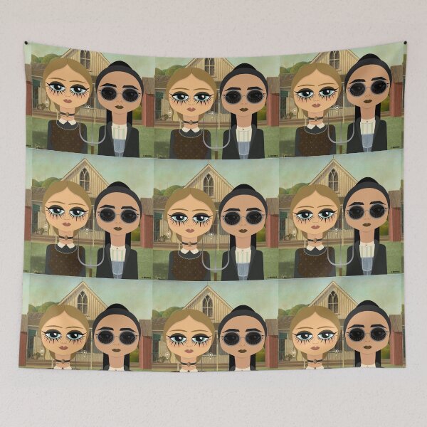 Item preview, American Gothic (MONAS) designed and sold by tacosmicgirl.